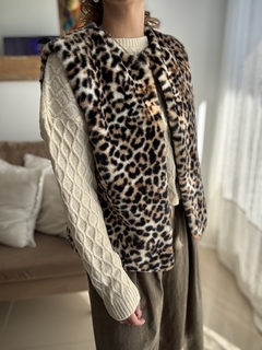 Chaleco animal print || en internet