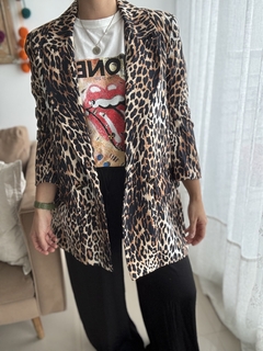 Blazer sastrero print - Doña Coqueta