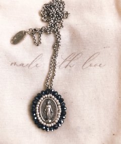 Virgen Milagrosa Médium Blue - tienda online