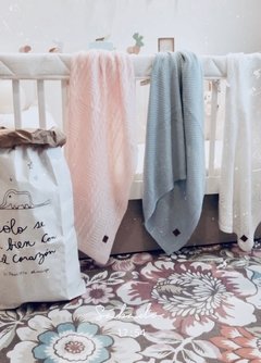 Manta Peruvian Cotton White - comprar online