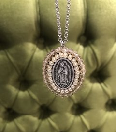 Virgen de Guadalupe Caramel Medium