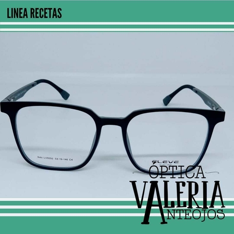 Anteojos Recetados Hombre Eleve 9350 Con Clipon