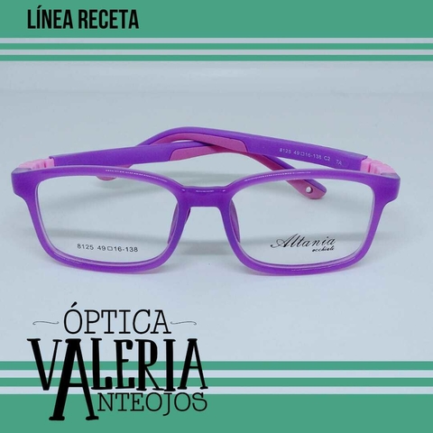 Anteojos Recetados Niño Flexible Unicity 8125 Con Clipon - comprar online
