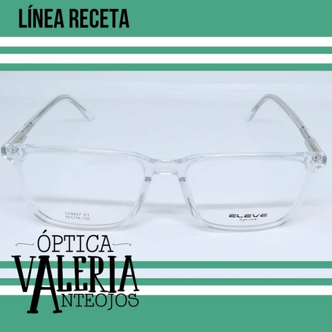 Anteojo Recetado Hombre Eleve con Clipon 9207 c1