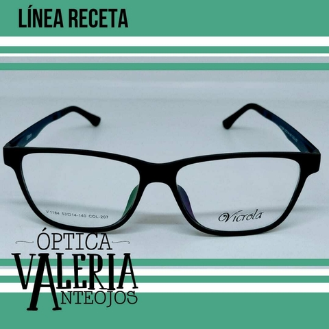 Anteojos Recetados Hombre Unicity 1184 C 207 con Clipon