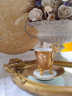Duo de Cafe en Porcelana Alemana J.K Carlsbad Bavaria de coleccion (43) en internet