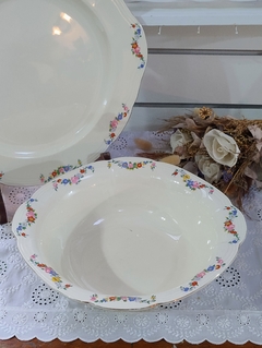 Ensaladera loza inglesa Alfred Meakin Royal Marigold - tienda online