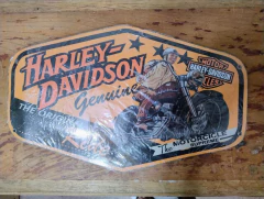 Cartel de Chapa Vintage Harley Davison 40 cm x 24 cm en internet