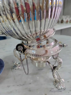 Flamante Samovar Bañado en Plata Toledo (Sin uso) en internet