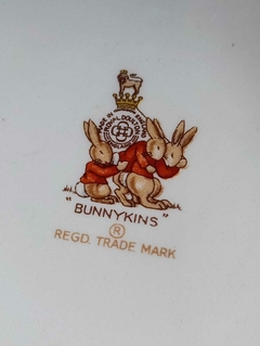Plato Playo en Loza Inglesa Royal Doulton Bunny Kins - 2Gardenias Bazar antiguo & Deco