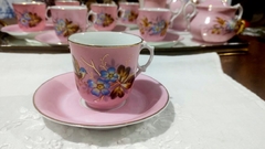 Juego de Cafe Aleman en Porcelana Meissen para 6 personas