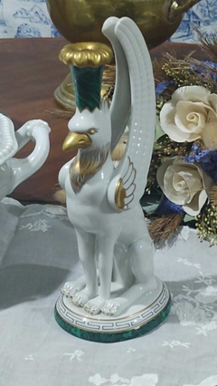 Grifo de Porcelana Italiana Mangani "Animal mitologico"