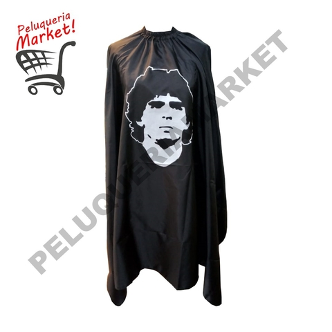 Capa Diseño Maradona - Barber XL - Elastizada con Gancho