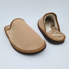 Pantufla de paño con piel. Art. 980 - Calzados EMILIO