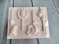 Placa de acetato chupetin animales
