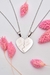 Dije corazon acero para compartir Mejor amiga - comprar online