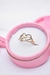 Anillo Corazon infinito