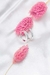Aros argolla Huggies con cubic