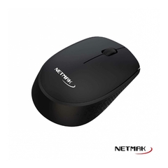 MOUSE NETMAK INALAMBRICO NM-M680 NEGRO - comprar online
