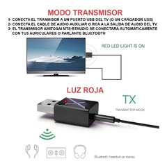 ADAPTADOR BLUETOOTH USB TRANSMISOR/RECEPTOR NM-BT8 - Computación DS Haedo