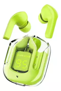 AURICULAR GTC EARBUDS BLUETOOTH HSG-195V VERDE - comprar online