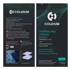 PAD TERMICO COLDIUM ORIGINS 95X55X0.5MM