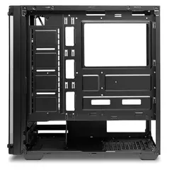 GABINETE REDRAGON WHEELJACK RGB GC-606B+PS002 600W - comprar online