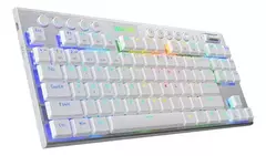 TECLADO REDRAGON GAMER HORUS WHITE K622W-RGB-SP en internet