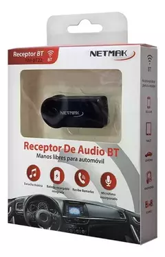 RECEPTOR DE AUDIO BLUETOOTH NETMAK NM-BT22 en internet