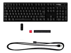 TECLADO HYPERX ALLOY ORIGINS PBT MERCO RED SP - tienda online