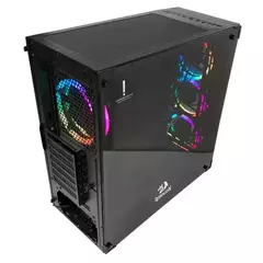 GABINETE REDRAGON WHEELJACK RGB GC-606B+PS002 600W en internet
