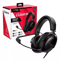 AURICULAR HYPERX CLOUD III NEGRO - comprar online