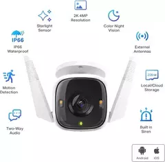 CAMARA IP CLOUD TP-LINK TAPO C320WS WIFI FULL HD en internet