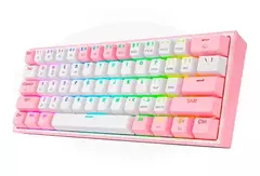 TECLADO REDRAGON K616-RGB FIZZ PRO WHITE/PINK - Computación DS Haedo