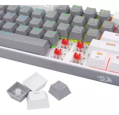 TECLADO REDRAGON K616-RGB FIZZ PRO GREY/WHITE - Computación DS Haedo