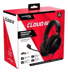 AURICULAR HYPERX CLOUD III NEGRO - tienda online