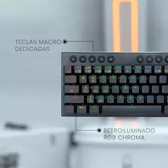 TECLADO REDRAGON HORUS MINI K632 PRO RGB WIRELESS en internet