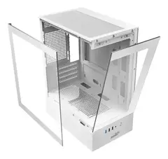 Imagen de GABINETE SENTEY 6100-SF WHITE H10 VIDRIO TEMPLADO