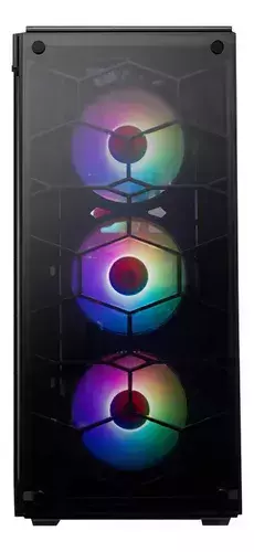 GABINETE REDRAGON WHEELJACK RGB GC-606B+PS002 600W - tienda online