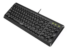 TECLADO GENIUS SLIMSTAR Q200 NEGRO USB - comprar online