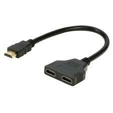 ADAPTADOR DE HDMI M A 2 HDMI H - comprar online