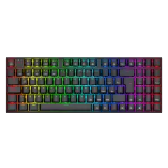 TECLADO REDRAGON K669 ZIGGS RGB SP BLACK RED