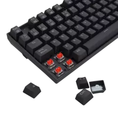 TECLADO REDRAGON K669 ZIGGS RGB SP BLACK RED - comprar online