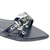 RASTEIRA LUCILE BICO FOLHA PRETO - Lilies Shoes