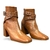 BOTA FIVELA CAMEL EM COURO na internet