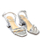 SANDALIA GRAZI PRATA - Lilies Shoes