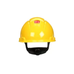 CAPACETE AMARELO ABA E JUGULAR CLASSE B H700 3M CA29638/29637