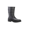 BOTA PVC CANO CURTO PRETO C/FORRO - 40 CA37456