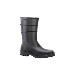 BOTA PVC CANO CURTO PRETO C/FORRO - 42 CA37456