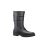 BOTA PVC CANO CURTO PRETO C/FORRO - 34 CA37456